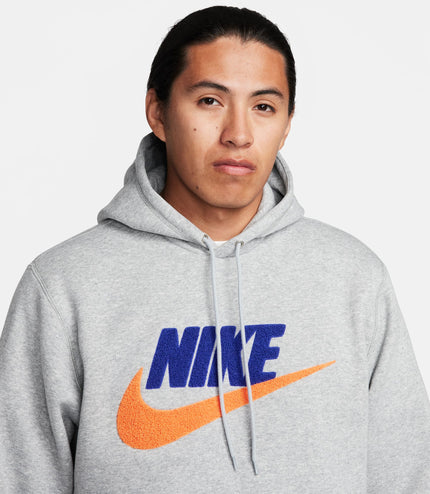 Nike Mens Club Fleece - Heather Grey