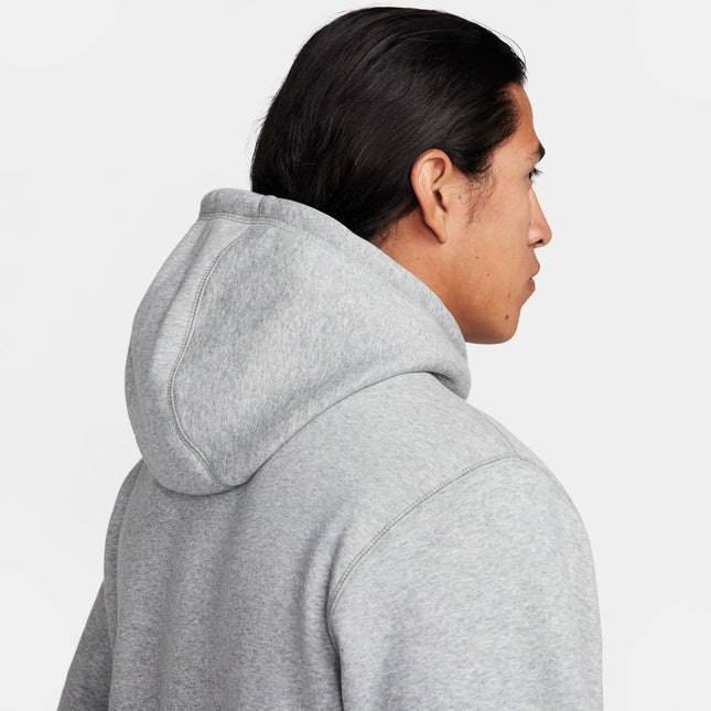 Nike Mens Club Fleece - Heather Grey