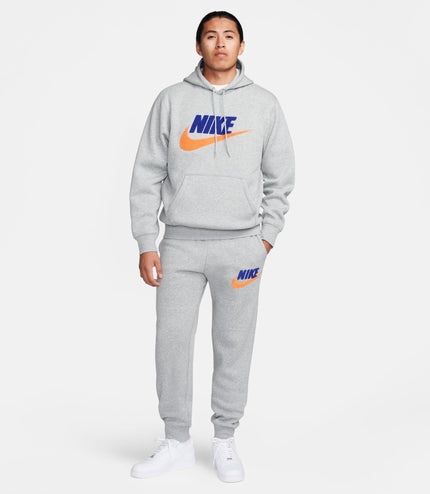 Nike Mens Club Fleece - Heather Grey