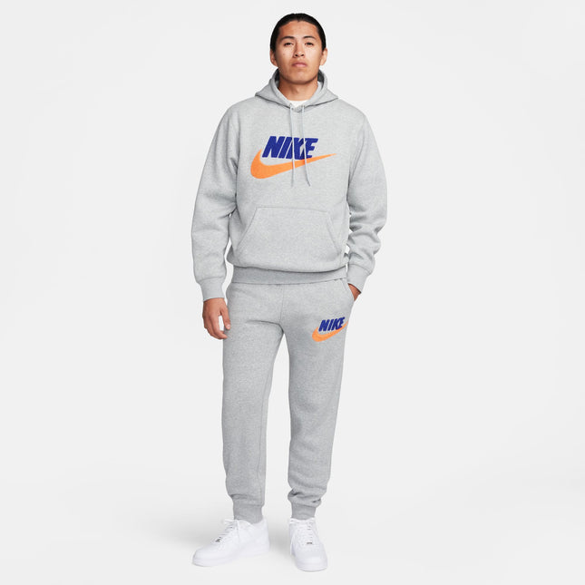 Nike Mens Club Fleece - Heather Grey