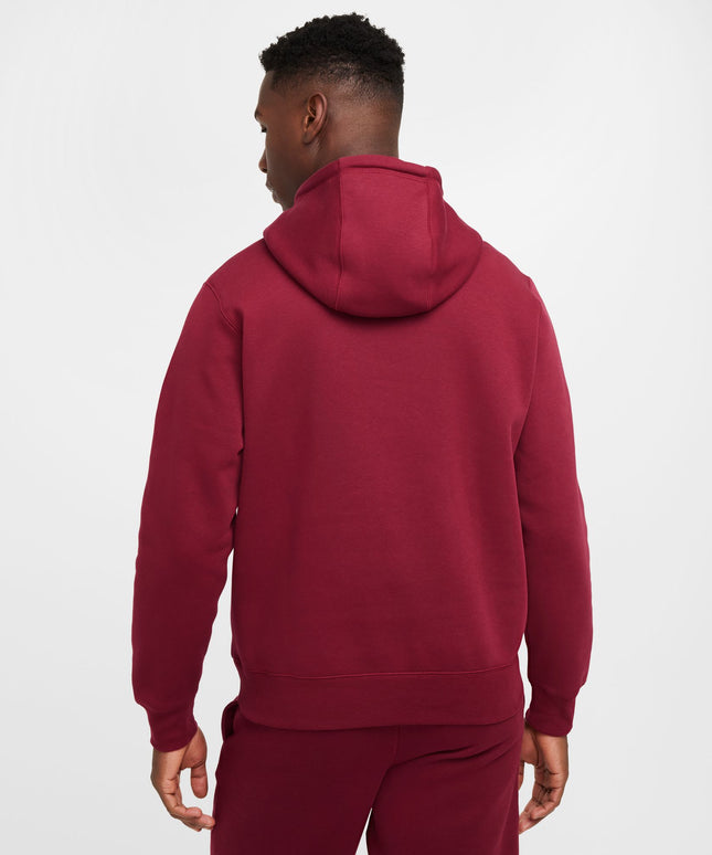 Nike Mens Club Fleece Hoodie - Team Red