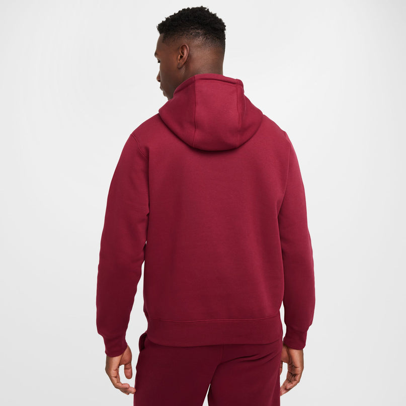 Nike Mens Club Fleece Hoodie - Team Red