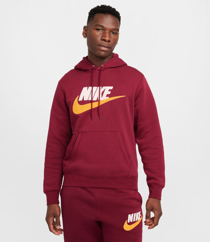 Nike Mens Club Fleece Hoodie - Team Red