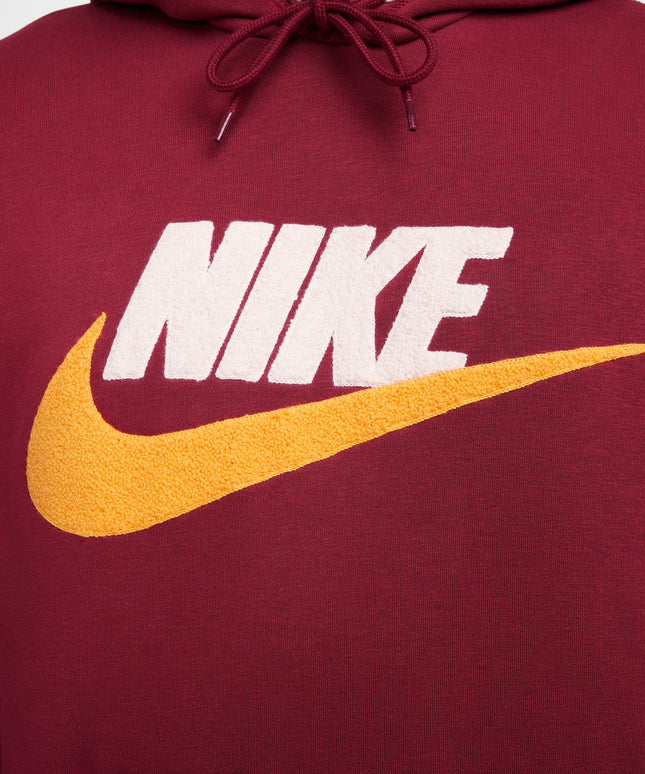 Nike Mens Club Fleece Hoodie - Team Red