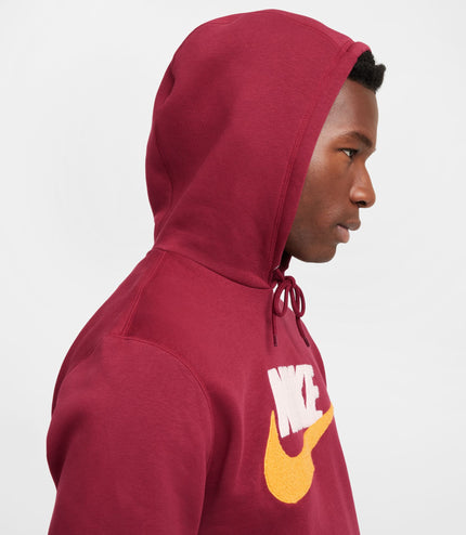 Nike Mens Club Fleece Hoodie - Team Red