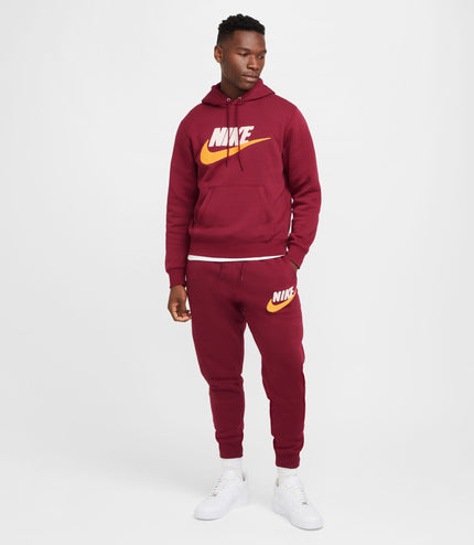 Nike Mens Club Fleece Hoodie - Team Red