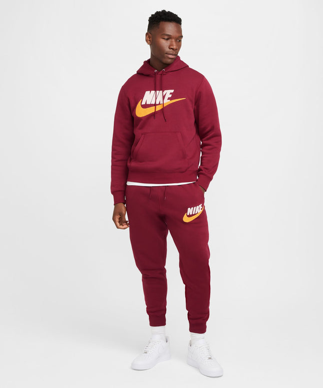 Nike Mens Club Fleece Hoodie - Team Red
