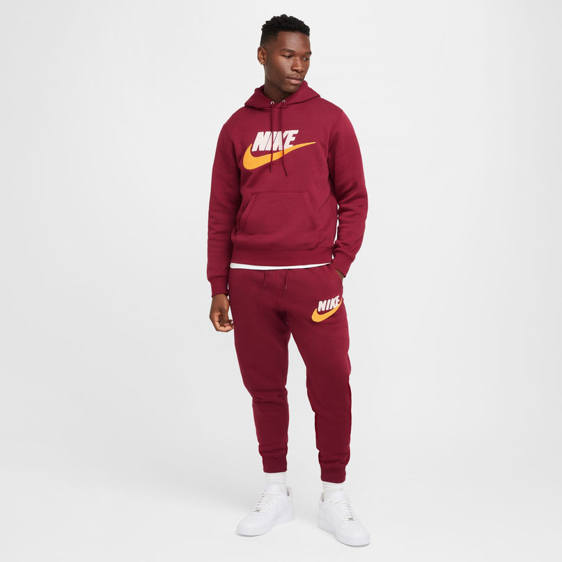 Nike Mens Club Fleece Hoodie - Team Red