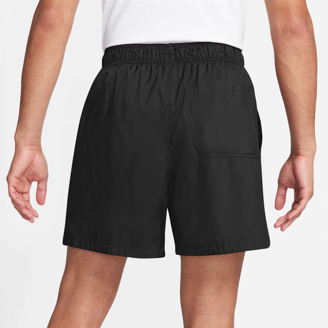 Nike Mens Club Woven Shorts - Black/White