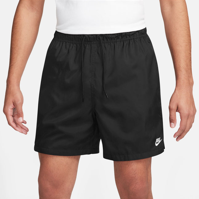 Nike Mens Club Woven Shorts - Black/White