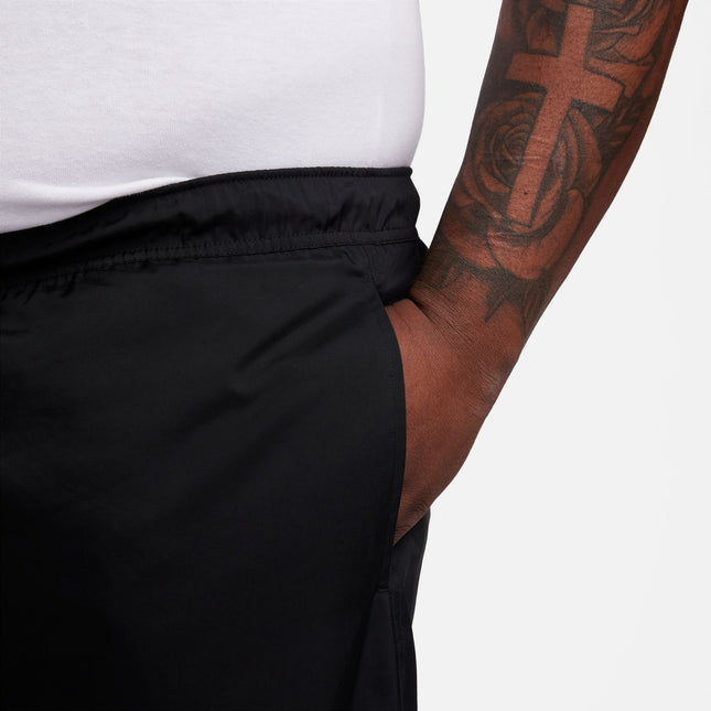 Nike Mens Club Woven Shorts - Black/White