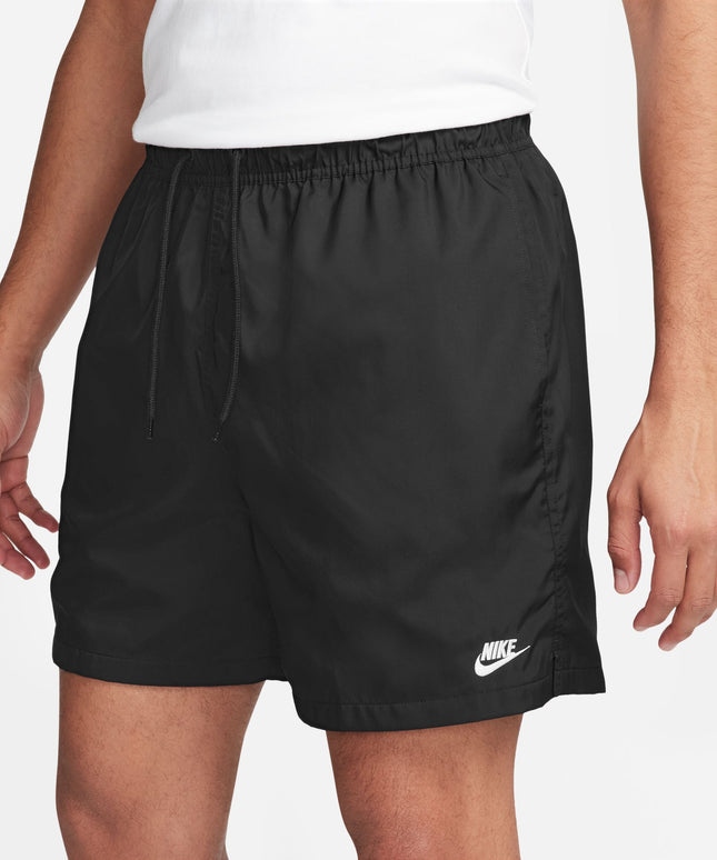Nike Mens Club Woven Shorts - Black/White