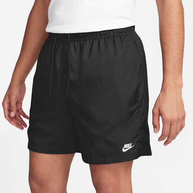 Nike Mens Club Woven Shorts - Black/White