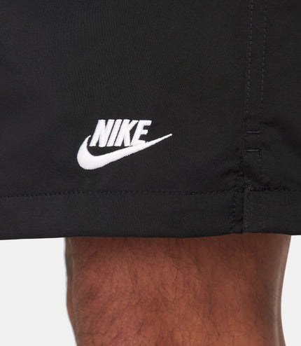 Nike Mens Club Woven Shorts - Black/White