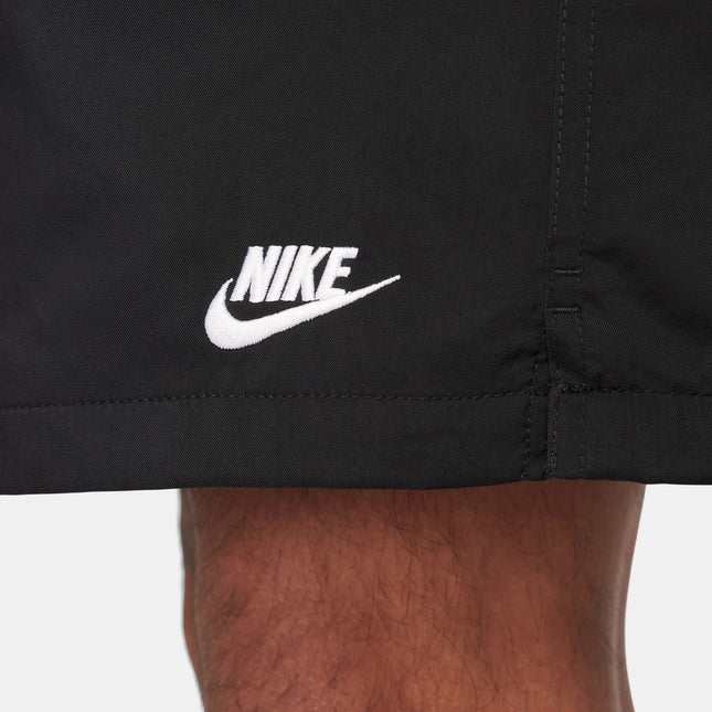 Nike Mens Club Woven Shorts - Black/White