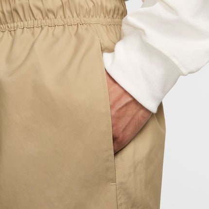 Nike Mens Club Parachute Shorts - Beige/White