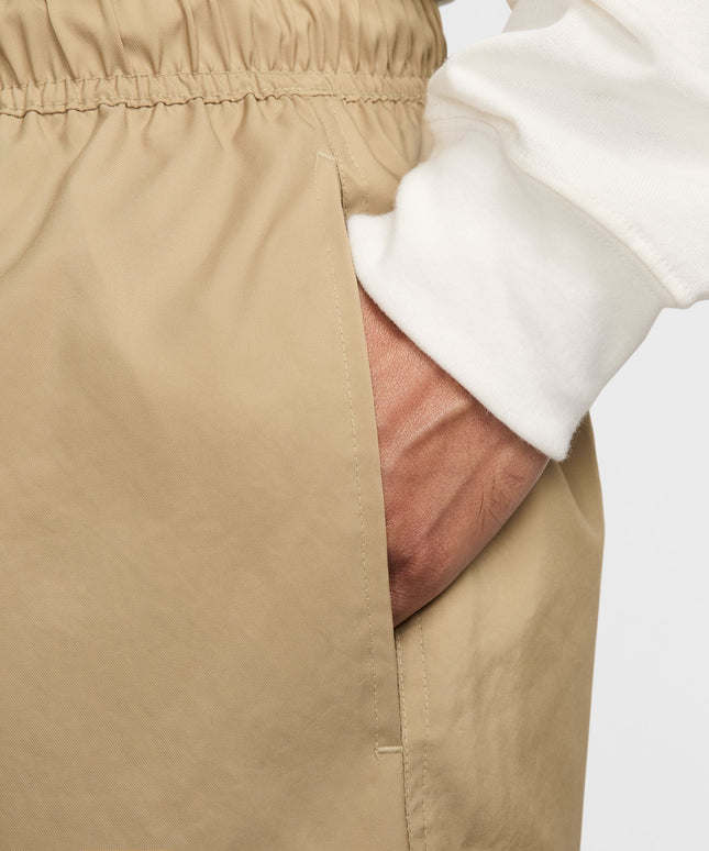 Nike Mens Club Parachute Shorts - Beige/White