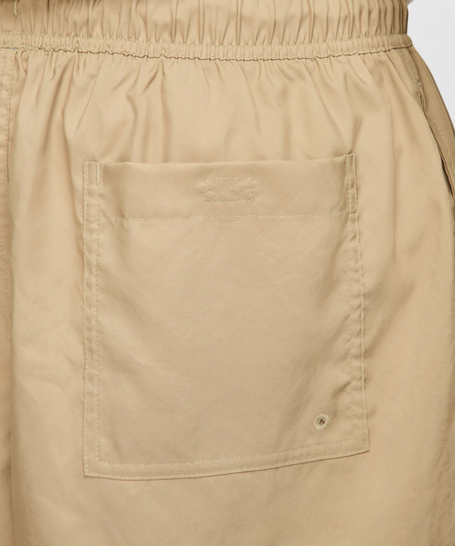 Nike Mens Club Parachute Shorts - Beige/White