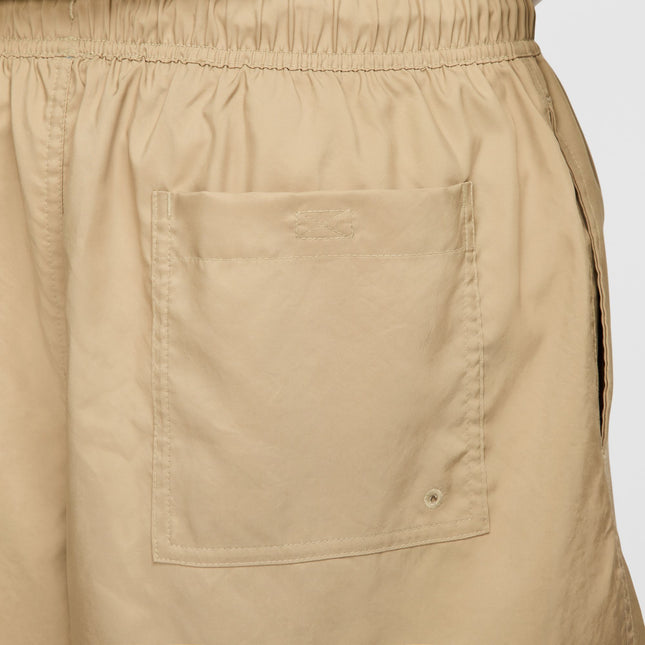 Nike Mens Club Parachute Shorts - Beige/White