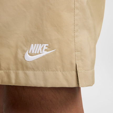 Nike Mens Club Parachute Shorts - Beige/White