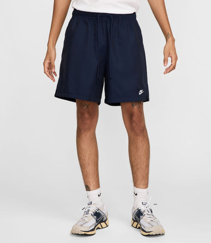 Nike Mens Club Woven Shorts - Obsidian/White