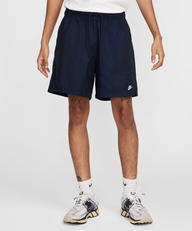 Nike Mens Club Woven Shorts - Obsidian/White
