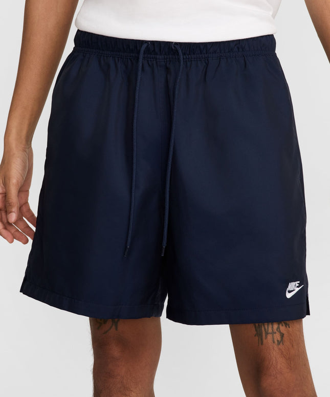 Nike Mens Club Woven Shorts - Obsidian/White
