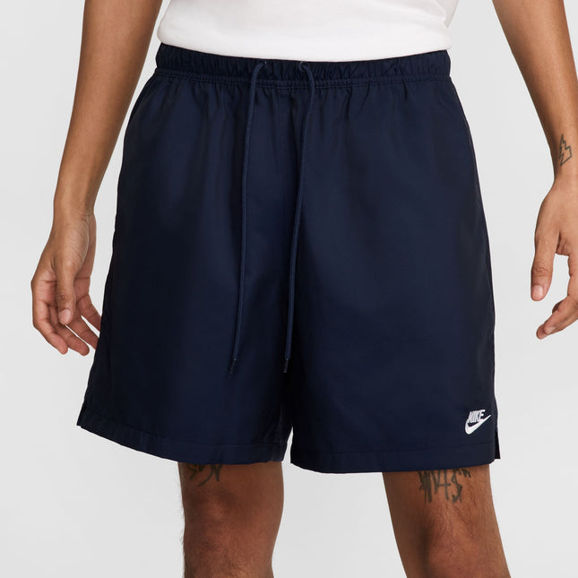 Nike Mens Club Woven Shorts - Obsidian/White