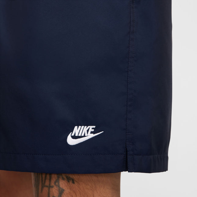 Nike Mens Club Woven Shorts - Obsidian/White