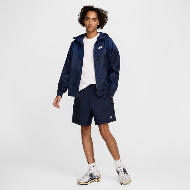 Nike Mens Club Woven Shorts - Obsidian/White