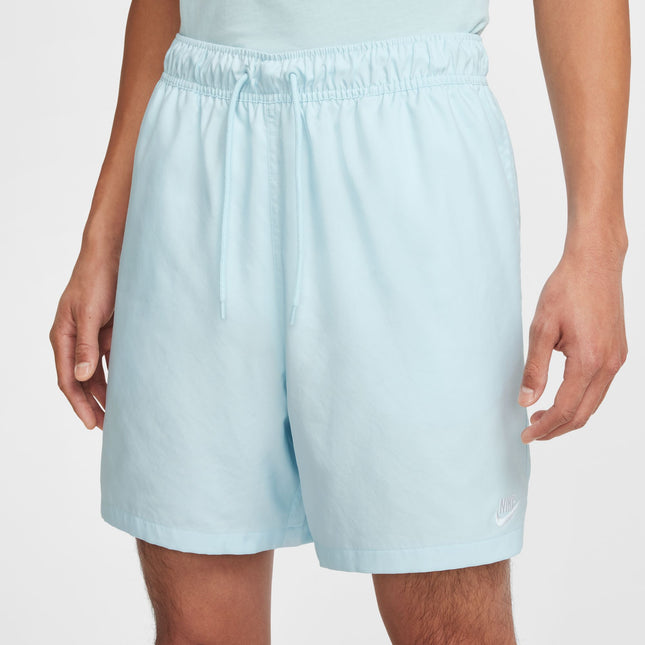 Nike Mens Club Woven Shorts - Glacier Blue/White