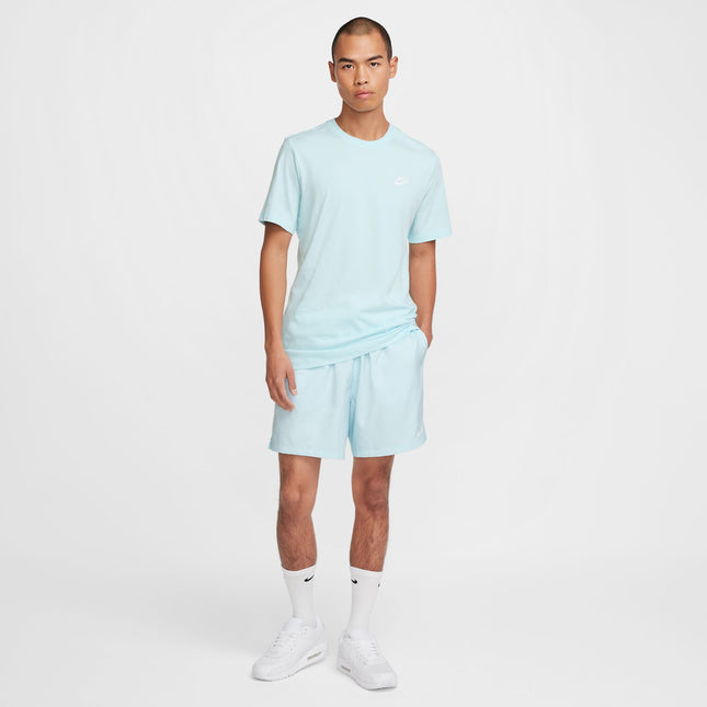 Nike Mens Club Woven Shorts - Glacier Blue/White