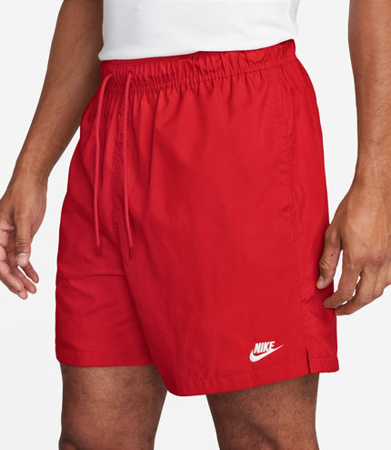 Nike Mens Club Woven Flow Shorts - University Red