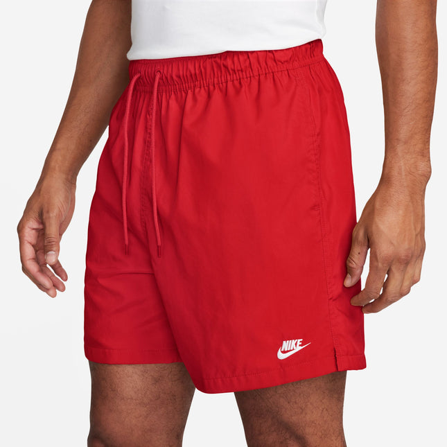 Nike Mens Club Woven Flow Shorts - University Red