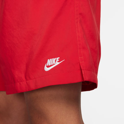 Nike Mens Club Woven Flow Shorts - University Red