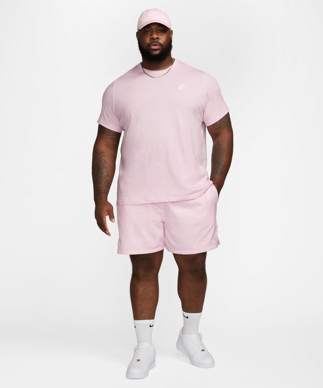 Nike Mens Club Woven Flow Shorts - Pink Foam