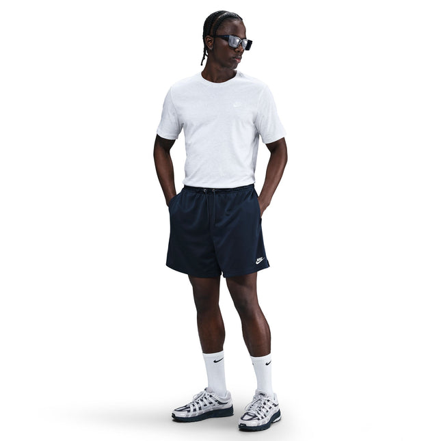Nike Mens Club Mesh Flow Shorts - Obsidian