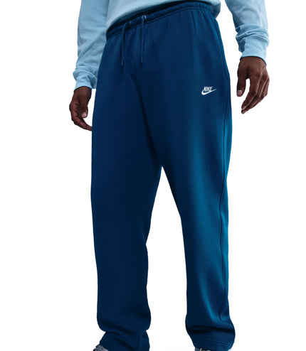 Nike Mens Open Hem Fleece Sweatpants - Green Abyss