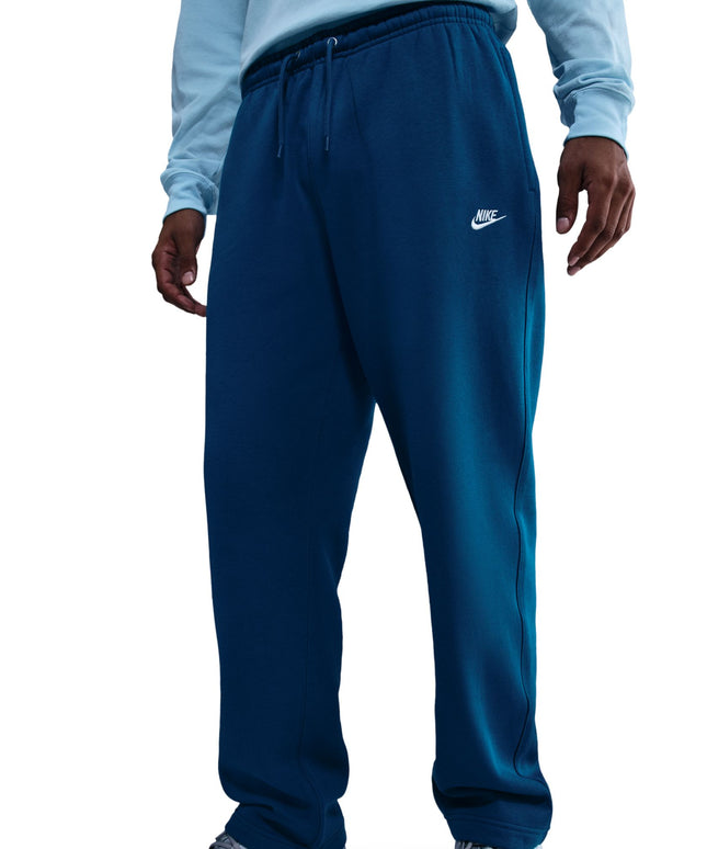 Nike Mens Open Hem Fleece Sweatpants - Green Abyss