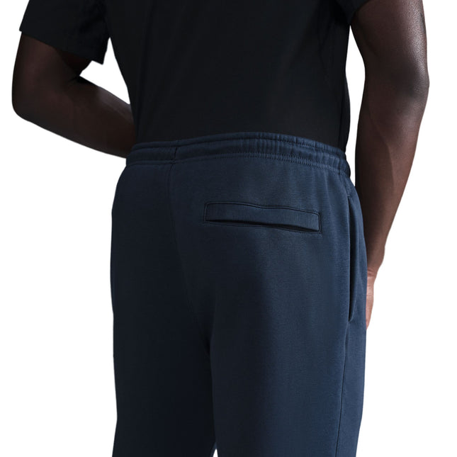 Nike Mens Club Open-Hem Sweatpants - Navy