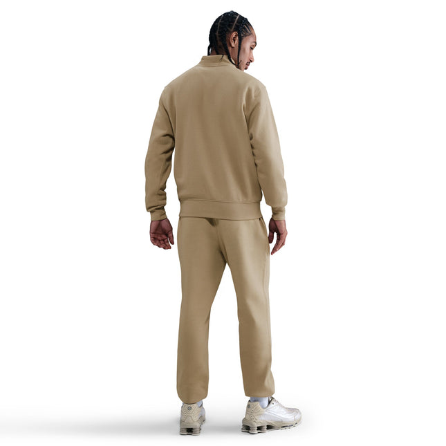 Nike Mens 1/2-Zip Fleece Top - Parachute Beige