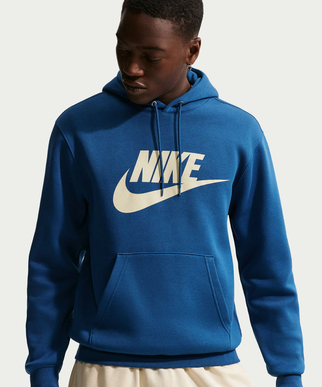 Nike Mens Fleece Pullover Hoodie - Court Blue