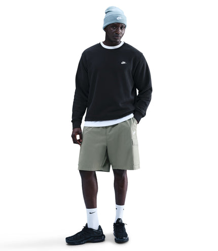 Nike Mens Club Fleece Crewneck - Black