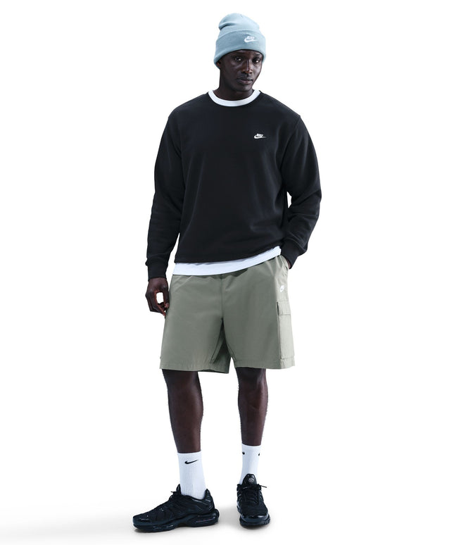 Nike Mens Club Fleece Crewneck - Black