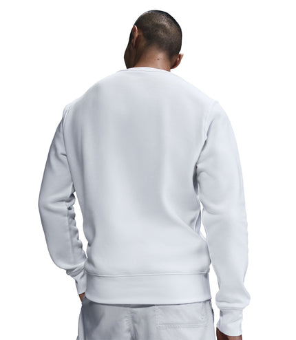 Nike Mens Club Fleece Crewneck - White