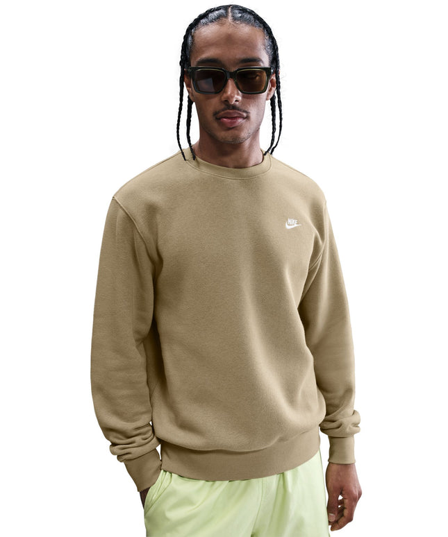 Nike Mens Club Fleece Crewneck - Parachute Beige