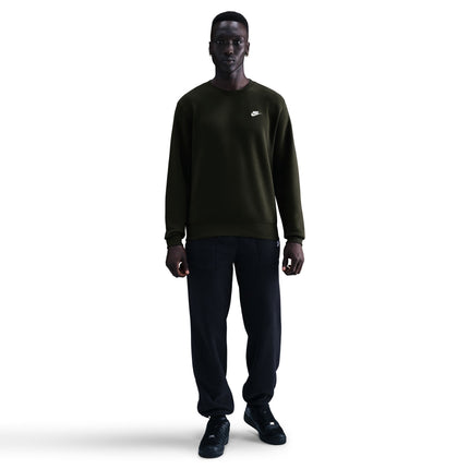 Nike Mens Club Fleece Crewneck - Sequoia
