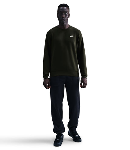 Nike Mens Club Fleece Crewneck - Sequoia