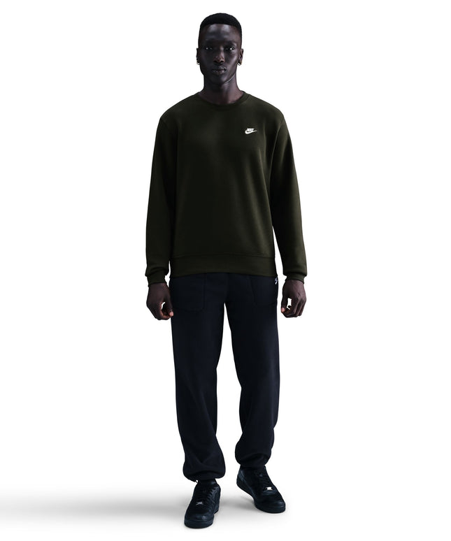 Nike Mens Club Fleece Crewneck - Sequoia
