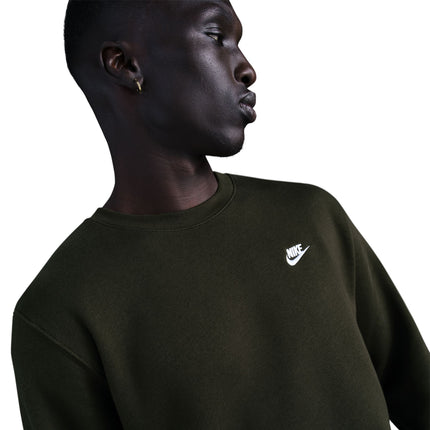 Nike Mens Club Fleece Crewneck - Sequoia